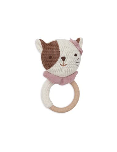 Hochet anneau de dentition Chat Jill