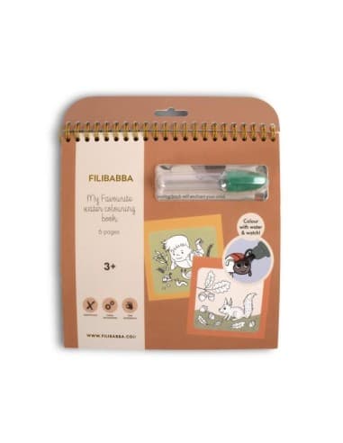 Livre magique à l'eau - Livre de coloriage à l'eau – Amis de la forêt Filibabba