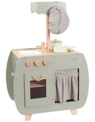 Cuisine Bistro en Bois Olive - Label Label