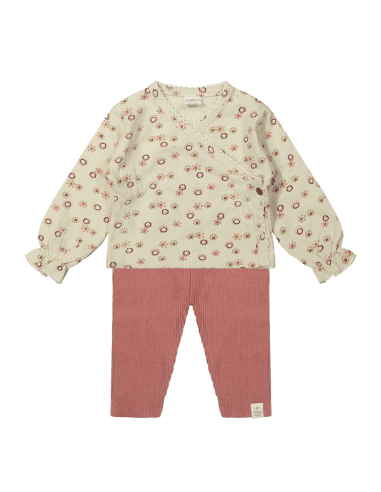 Ensemble Sarah Blouse et Pantalon 9 mois Rose pâle