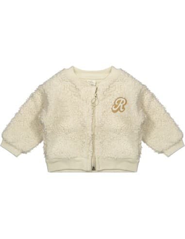 Veste Zippé Douillette Nino 3 mois Crème