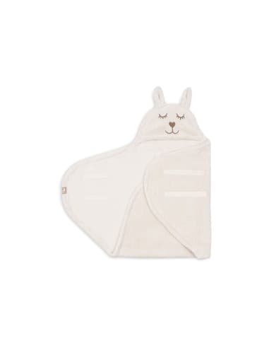 Couverture Nomade moelleuse Lapin Velvet Oatmeal écrue Blanc cassé