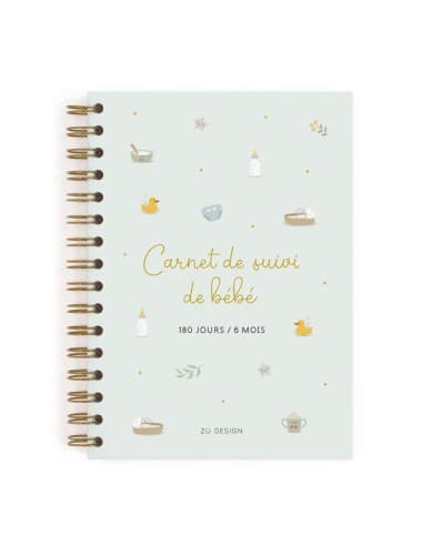 Carnet de Suivi de Bébé - Les 6 Premiers Mois Zü