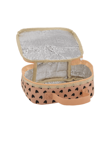 Sac à déjeuner Isotherme Lunch Bag Saumon Atelier Wagram