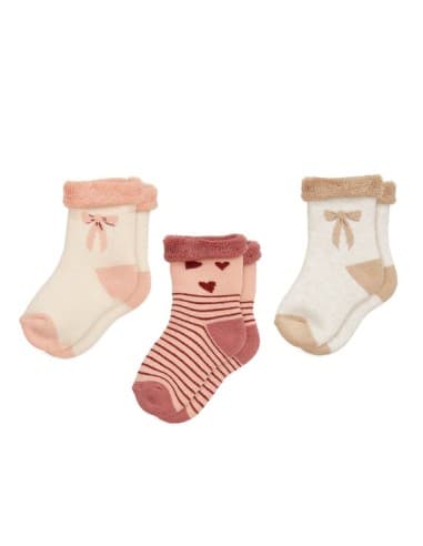 Lot de 3 paires de chaussettes Bows 13/15