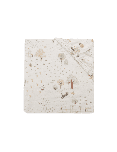 Drap housse en jersey de coton - Tiny Park 60 x 120 cm