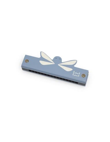 Harmonica en Bois Bleu - Label Label