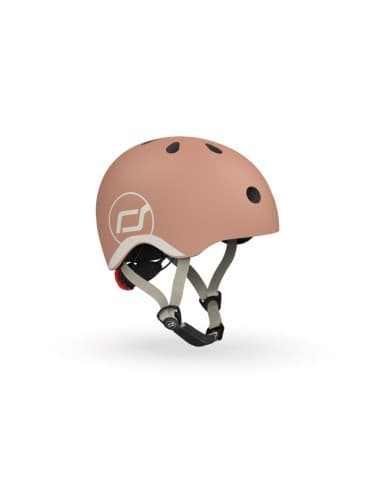 Casque de sécurité enfant pour porteur, trottinette ou vélo Mocha Camel XS