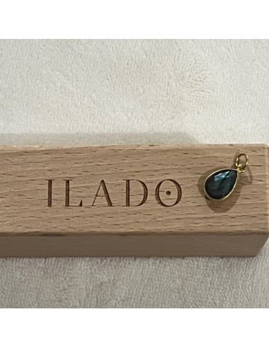 Goutte de Pierre Bienfaisante pour Bola Labradorite - Or Jaune