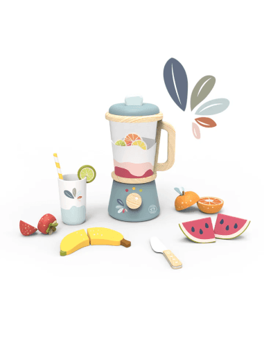 Blender en bois pour enfant – Jouet d'imitation - SpeedyMonkey