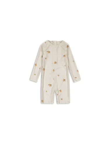 Combinaison de bain maillot de bain Anti-UV Grand Citron 9 mois Crème