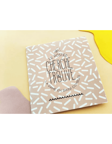Poster Annonce de grossesse Cherche et Trouve - Bientôt Mamie
