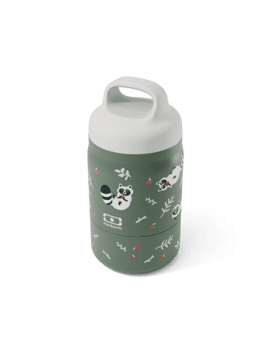 Lunchbox Isotherme Ă compartiments MB Handy Raccoon