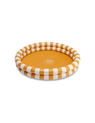 Piscine pour Enfants Jaune & Blanc Softlines Ø 100 cm