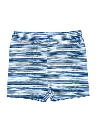 Maillot de bain short Bleu rayé Bleu 6 - 12 mois