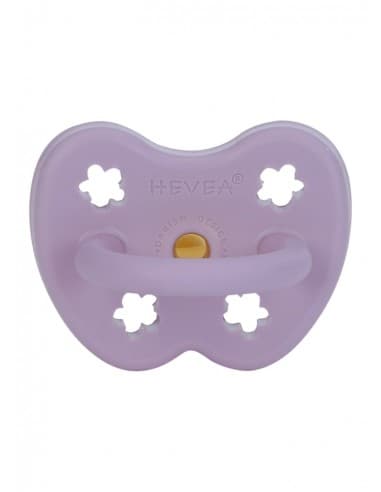 Tétine physiologique en caoutchouc naturel Mauve Lavender Mauve 3 - 36 mois