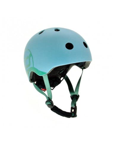 Casque de sécurité enfant pour porteur, trottinette ou vélo Bleu Bleu XS