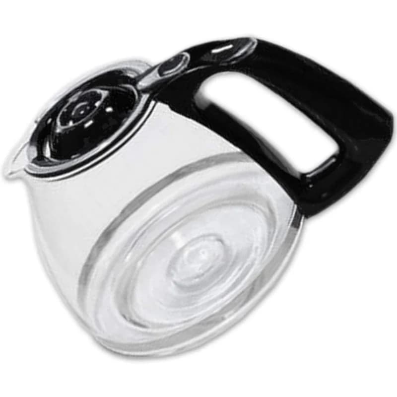 Verseuse en verre avec couvercle pour machine à café Moulinex FH900401 (pièce d'origine) Moulinex