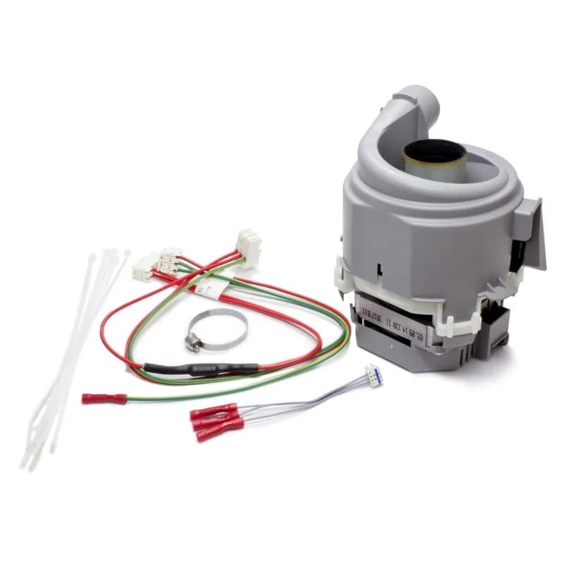 Pompe de chauffage - cyclage avec filerie pour lave-vaisselle Bosch - Siemens (Pièce d'origine) Bosch