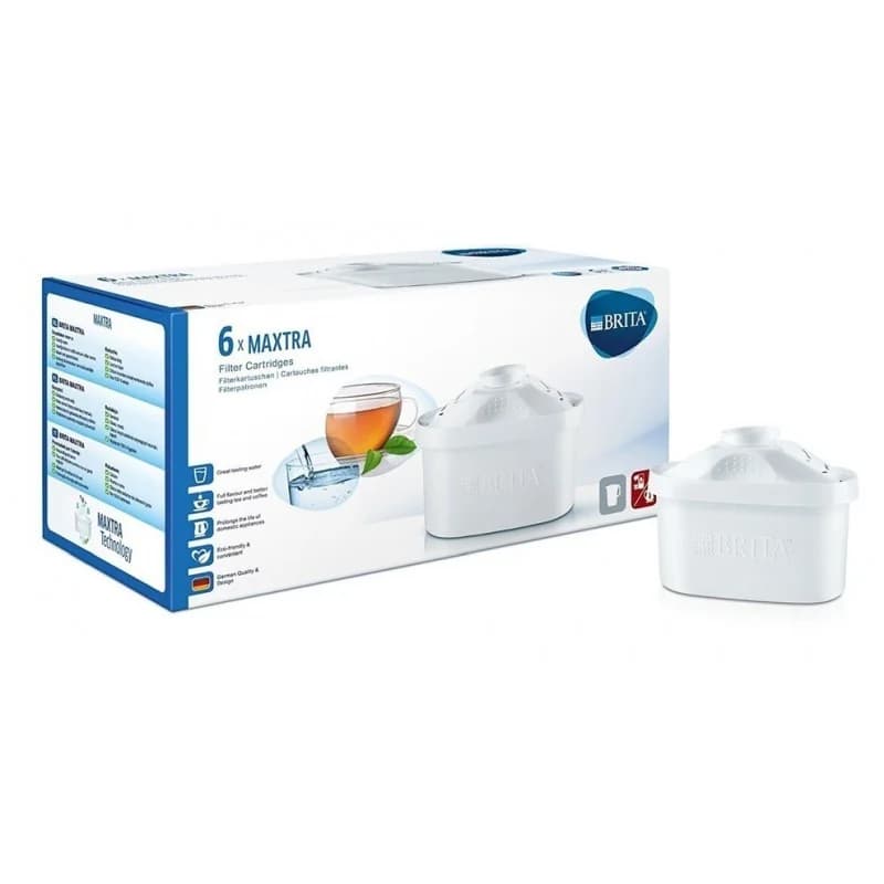 Cartouches filtrantes pour carafe Brita Maxtra (lot de 6) - 1023128 (pièce d'origine) BRITA