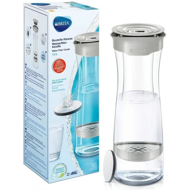 Bouteille filtrante BRITA capacité 1,3L d'eau filtrée 1020115 (pièce d'origine) BRITA