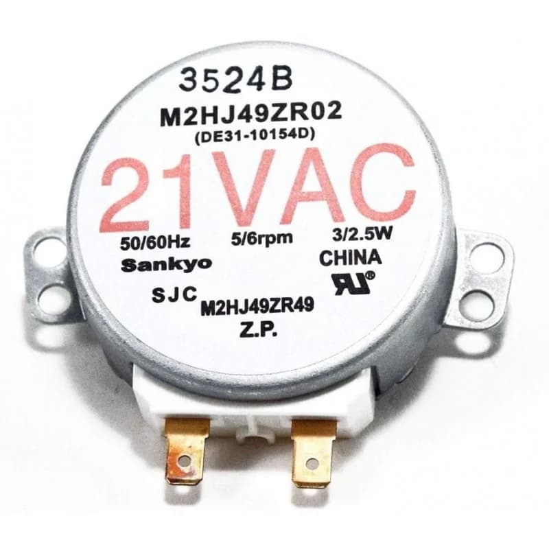 Moteur d'entrainement plateau tournant pour micro-ondes (Pièce d'origine) SAMSUNG