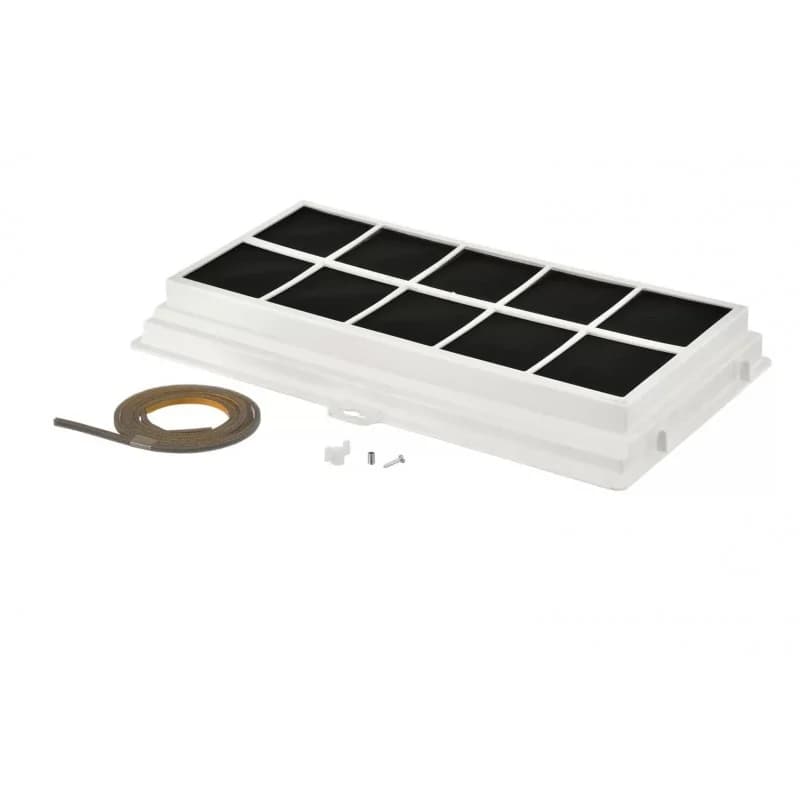 Filtre à charbon actif avec joint et visses pour hottes NEFF 00460478 - DSZ13AF (pièce d'origine) NEFF