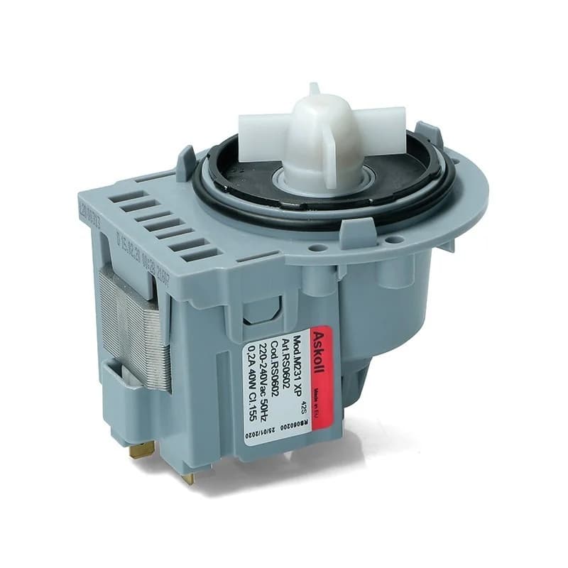 Pompe de vidange Askol 40W pour lave-linge Ariston Candy (pièce compatible) Hotpoint-ARISTON