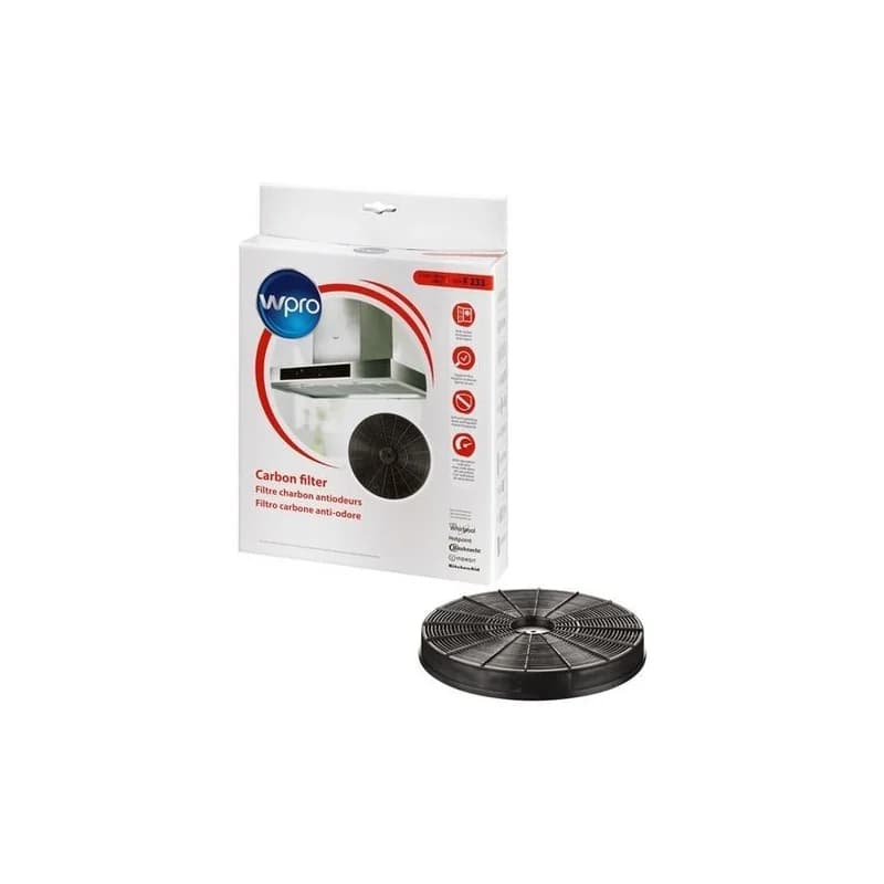 Filtre à charbon actif Type F233 pour hotte Whirlpool - Indesit Whirlpool