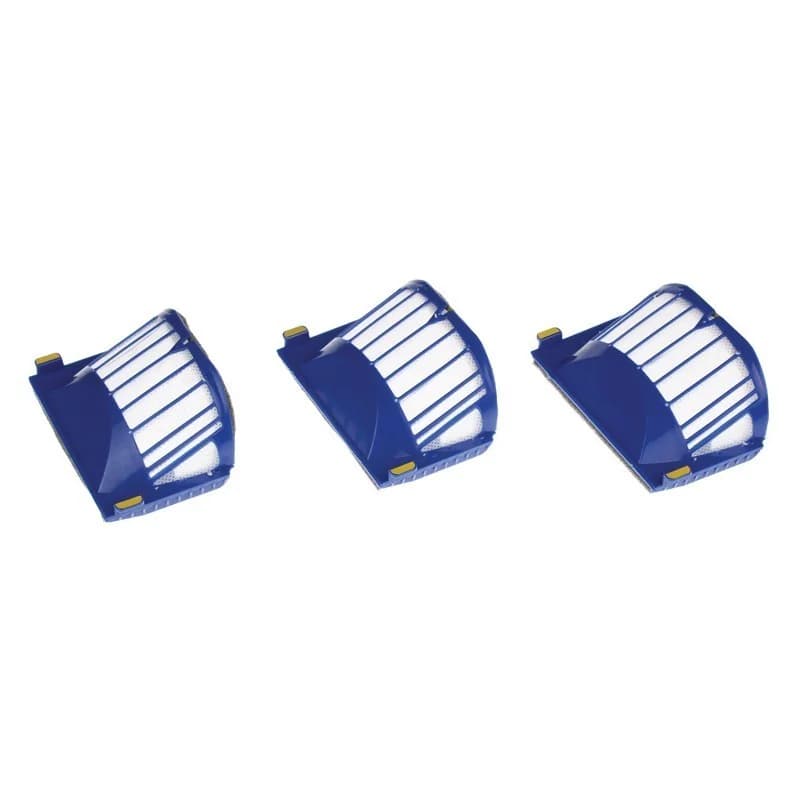 Lot de 3 filtres pour bac AEROVA aspirateurs iRobot 20938 (pièce compatible) iRobot