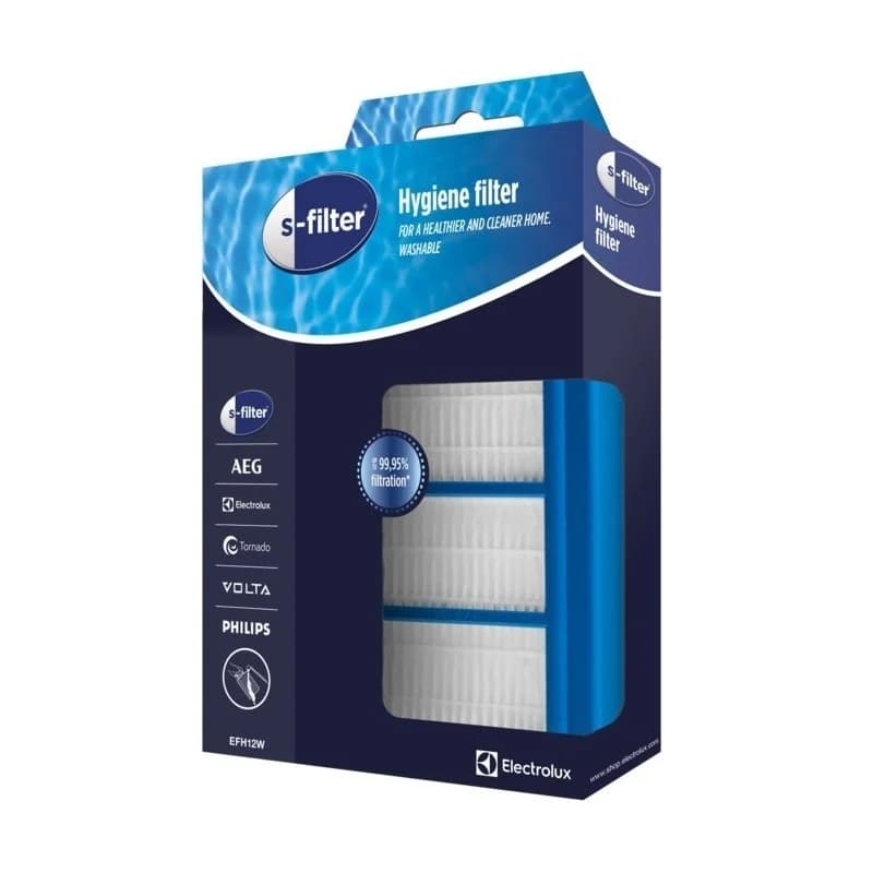 Filtre lavable EFH12W une hygiène pour aspirateur Electrolux 9001951194 (pièce d'origine) Electrolux