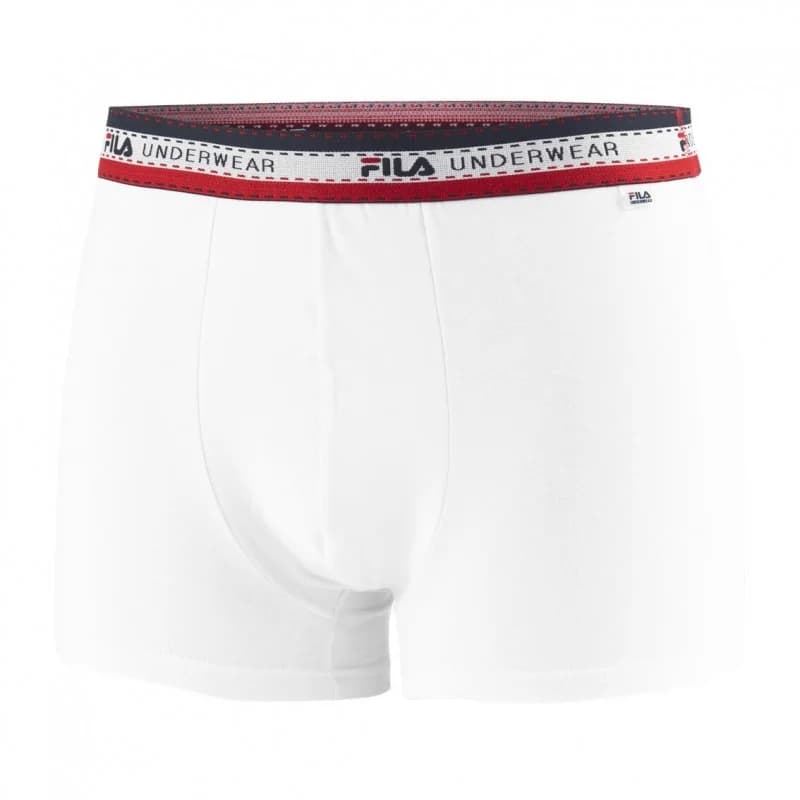 Fila - Boxer Premium Homme Coton XXL Blanc