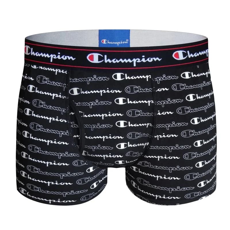 Champion - Boxer Homme Coton Rochester M Noir