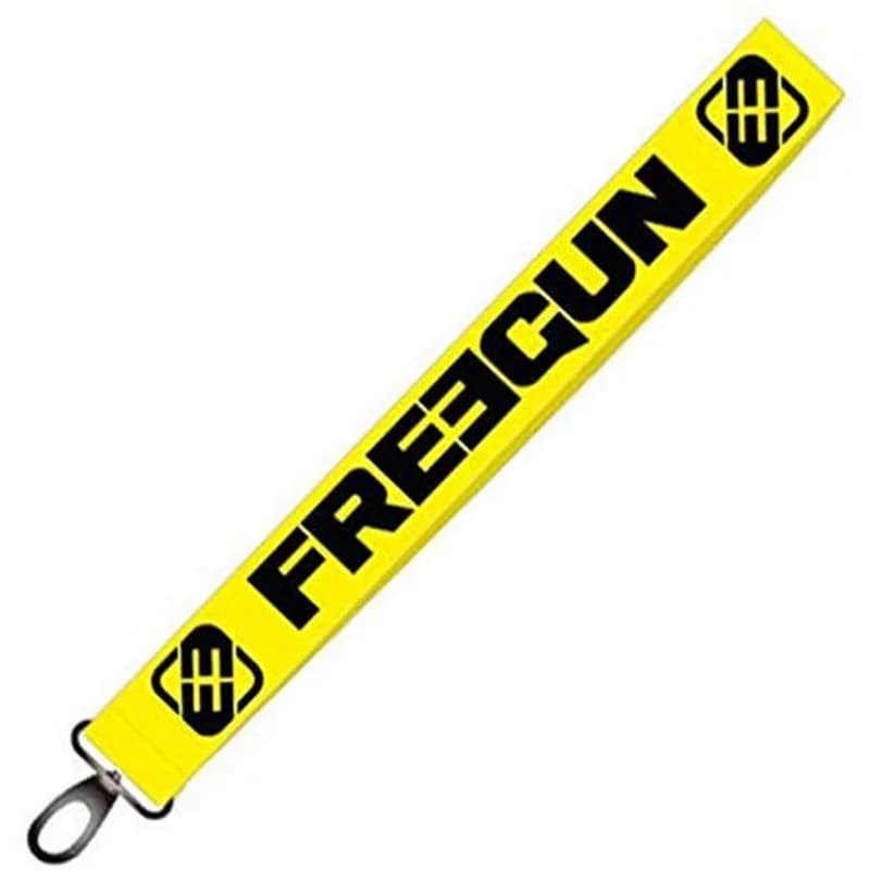 Freegun - FREEGUN Porte-Clés Keyring Jaune/Noir Taille Unique