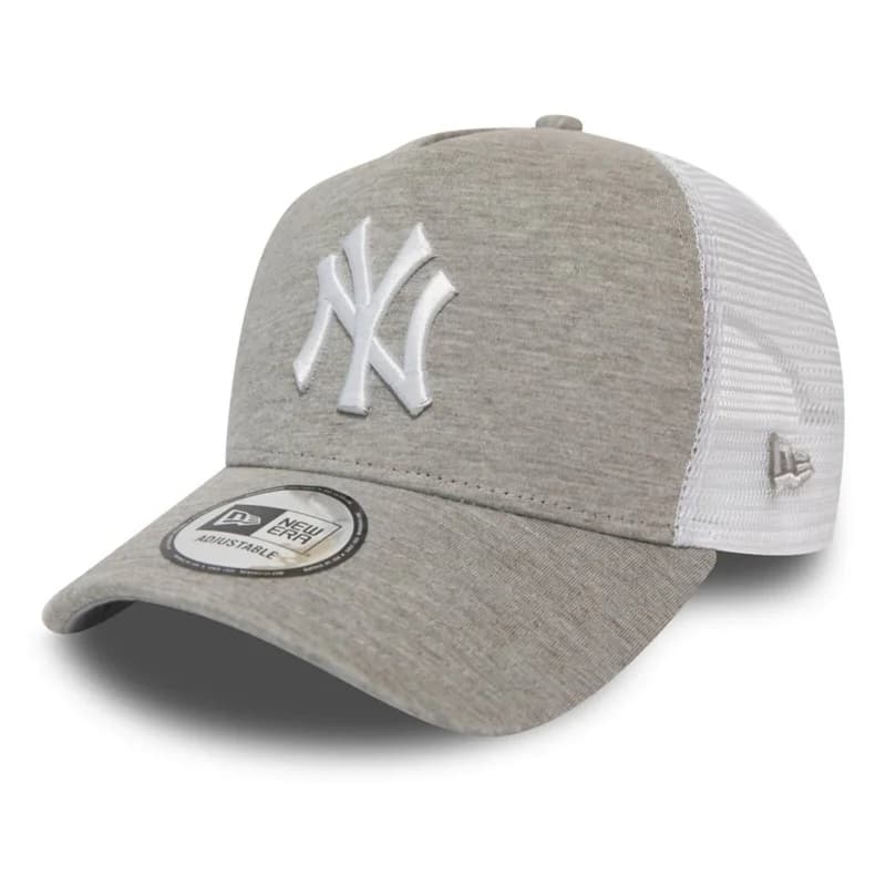New Era - Casquette Jersey Trucker NY Yankees Essential Gris Taille Unique