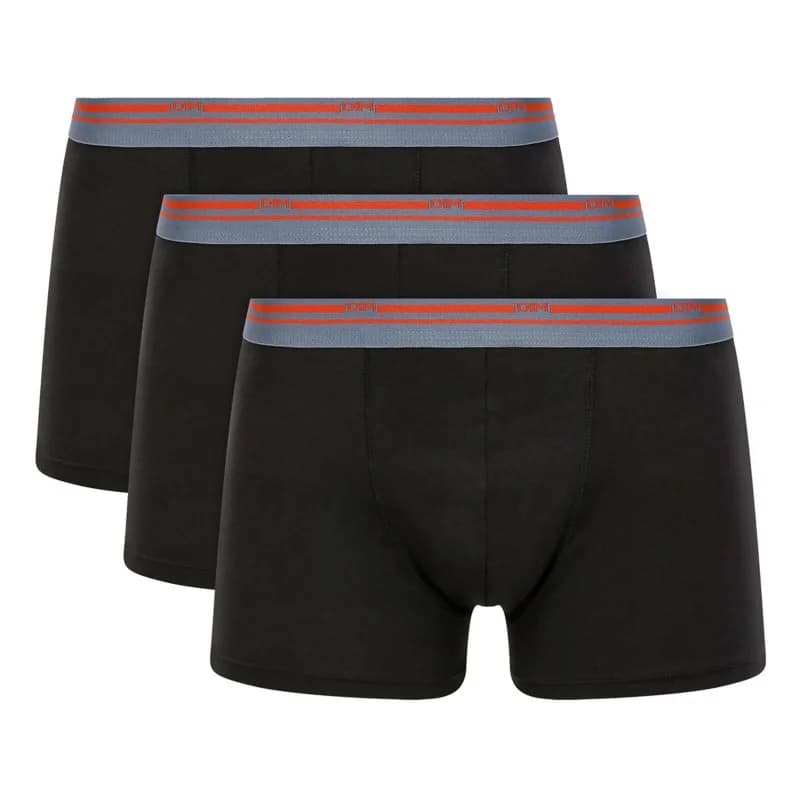 Dim - Lot de 3 Boxers Homme Coton "Classic Colors" L DIM Noir daily