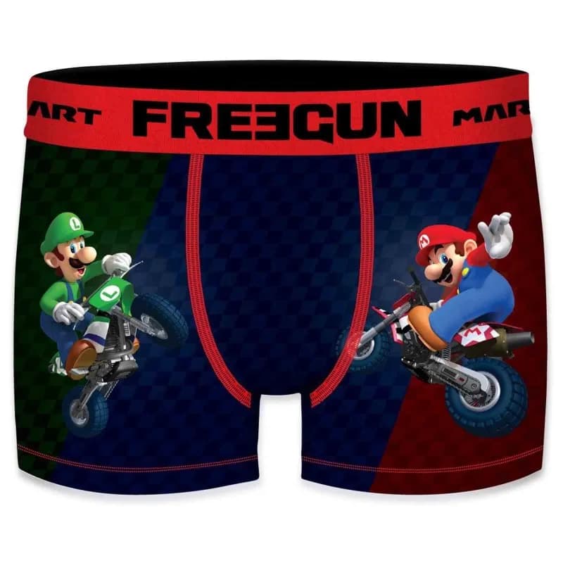 Freegun - Boxers Homme Mario Kart "Serie 2" XXL Rouge