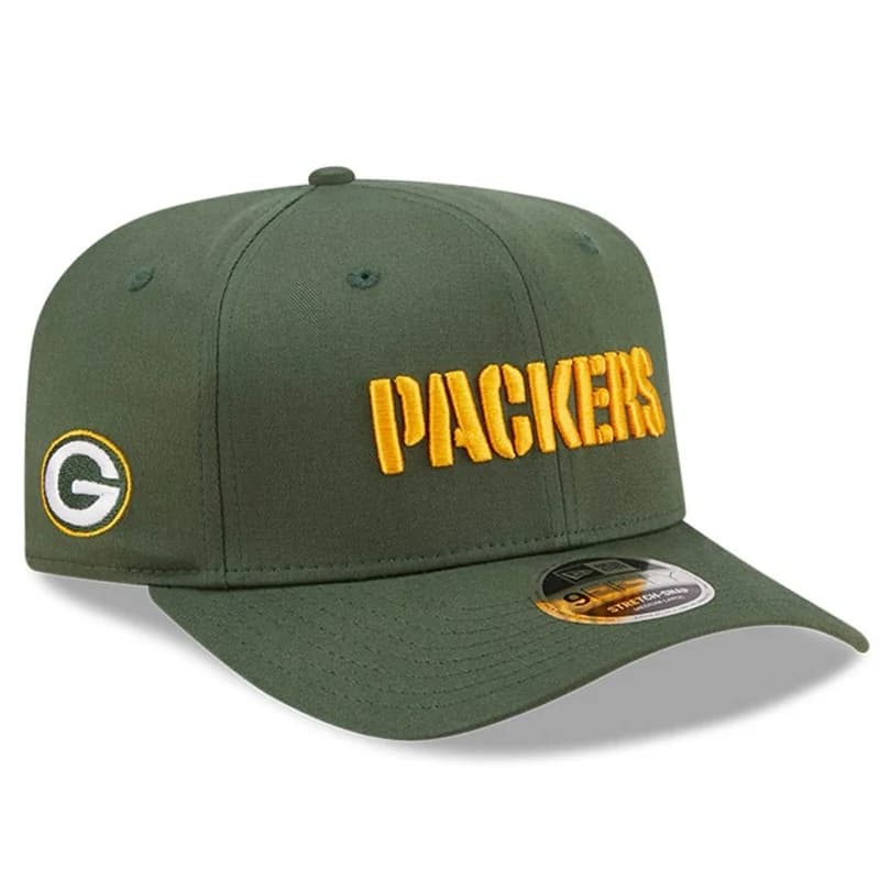 New Era - Casquette 9FIFTY Green Bay Packers Wordmark NFL Vert S/M
