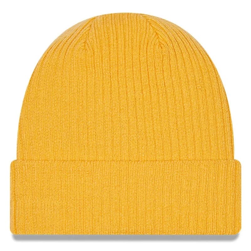 New Era - Bonnet New Era Colour Cuff Bean Jaune Taille Unique