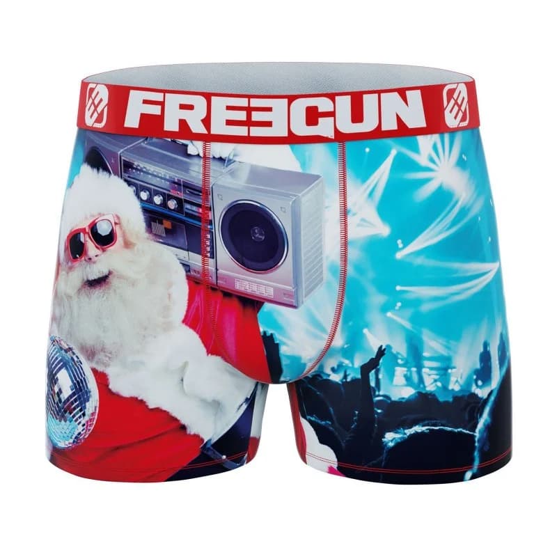 Freegun - Boxers Garçon Collection de Noël 2022 Blanc 8-10 ans