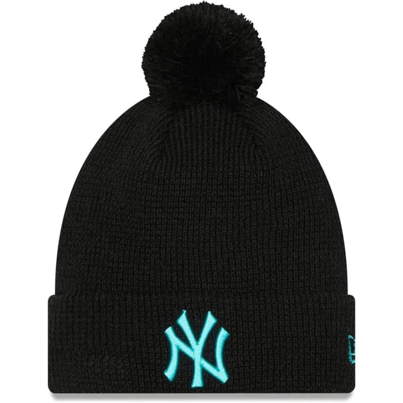 New Era - Bonnet New York Yankees Team Pop Bobble MLB Noir Taille Unique