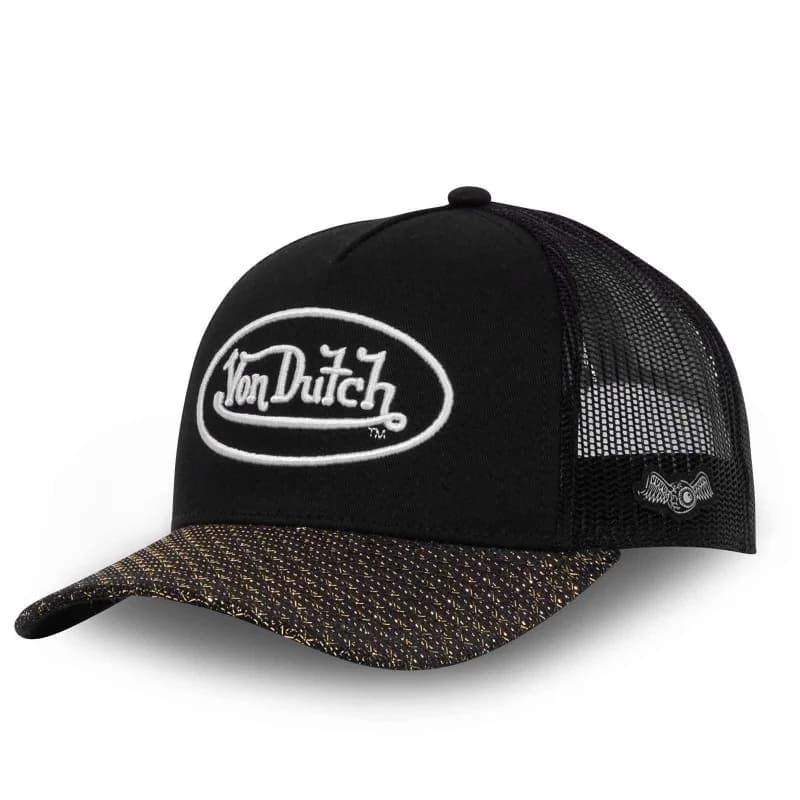 Von Dutch - Casquette Trucker "Shiny" Noir Taille Unique