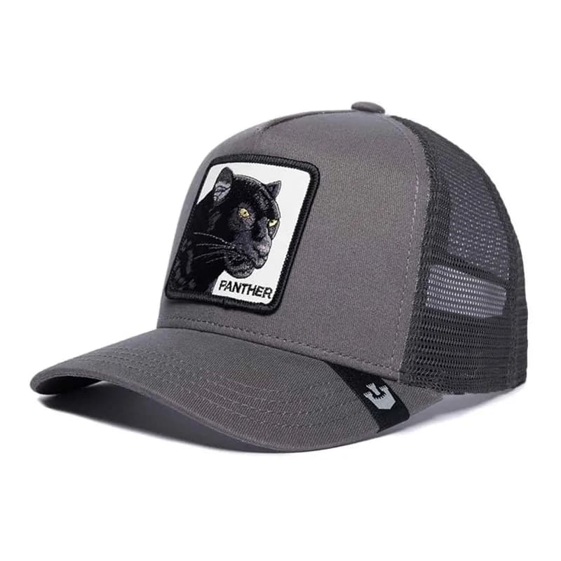 Goorin Bros - Casquette Trucker PANTHER - Panthère Noire Gris Taille Unique
