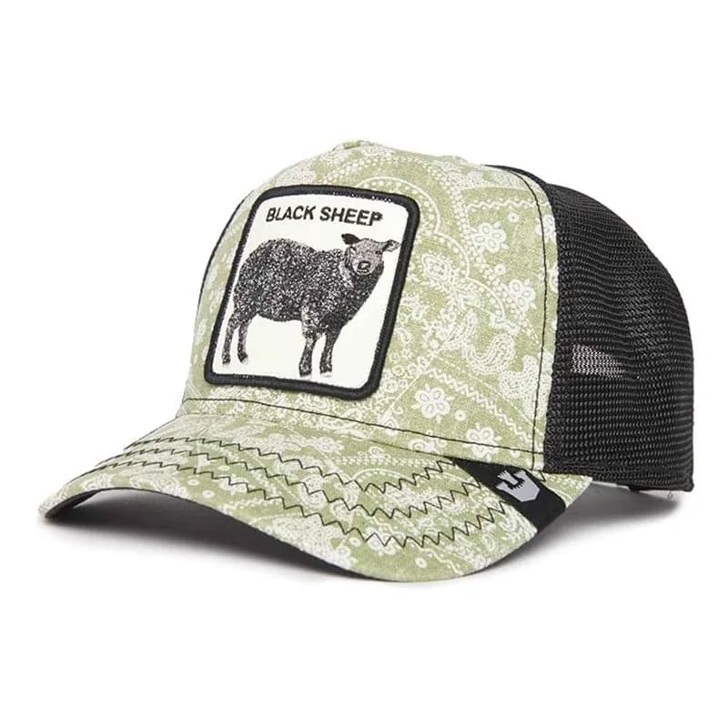 Goorin Bros - Casquette Trucker Paisley Parade "Blacksheep" Olive Taille Unique