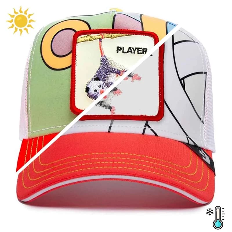 Goorin Bros - Casquette Trucker Heat Wave "Double Or Nothing" "PLAYER" Multicouleur Taille Unique