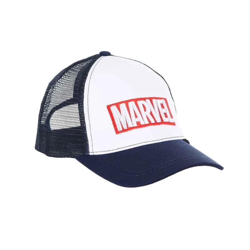 French Market - Casquette Trucker "Marvel" Bleu Marine 56 cm
