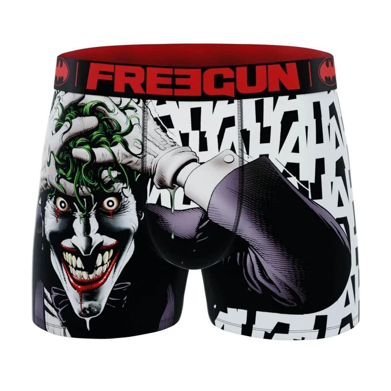 Freegun - Boxer Garçon DC Comics "The Joker" Noir 10-12 ans