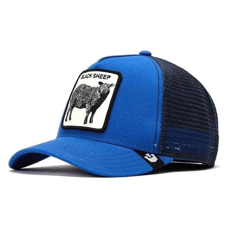 Goorin Bros - Casquette Trucker BLACKSHEEP - Mouton Taille Unique Bleu Roi