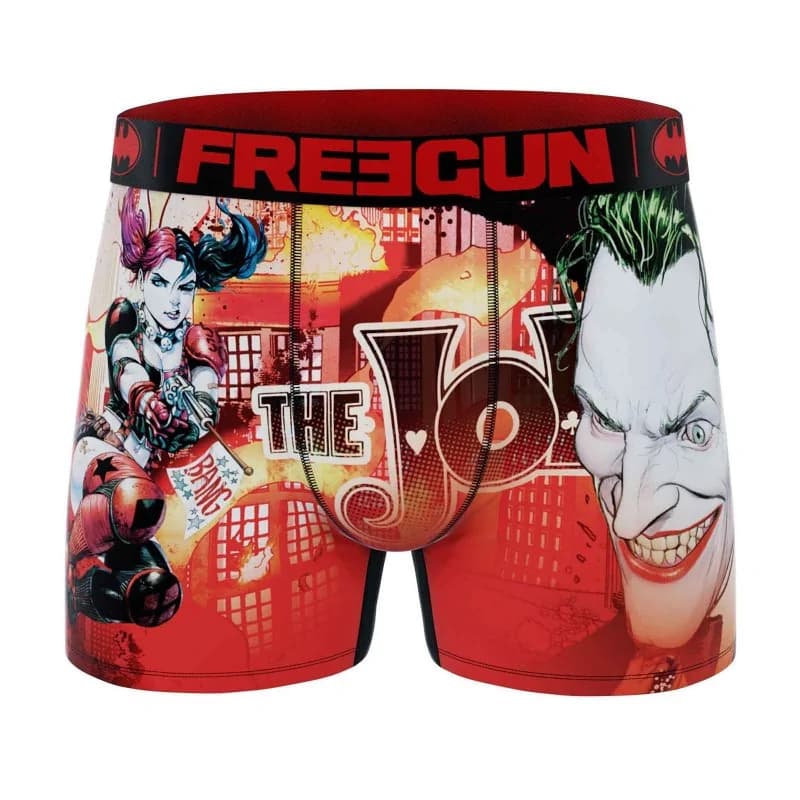 Freegun - Boxer Homme DC Comics Batman "DC24" XXL Rouge