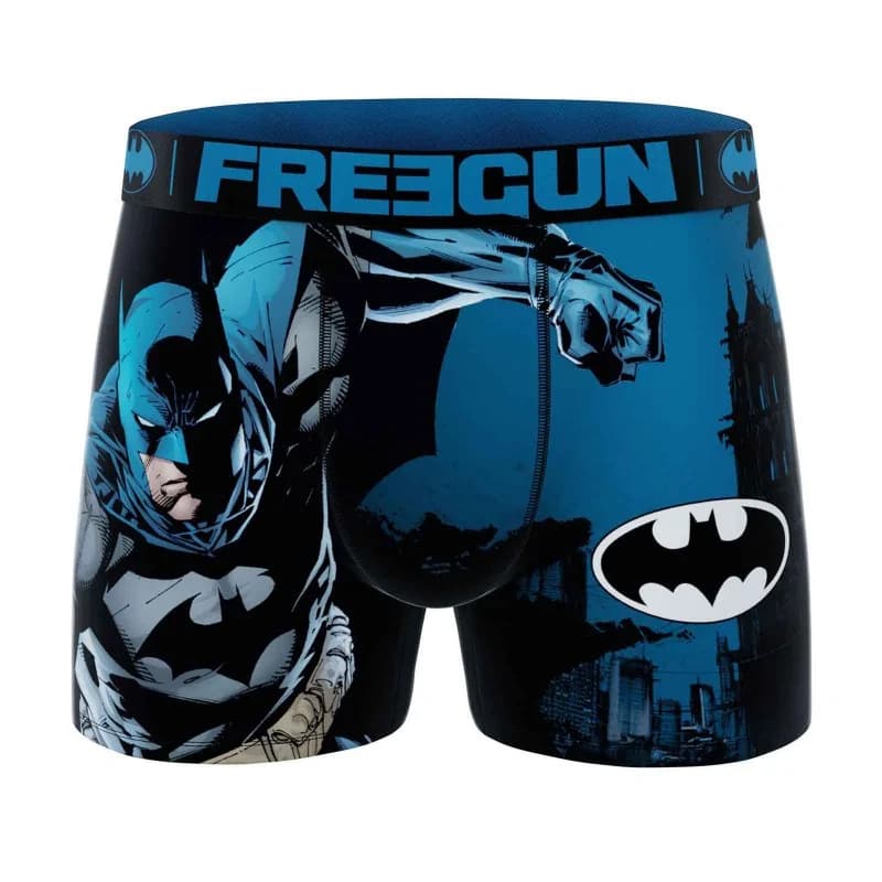 Freegun - Boxer Homme DC Comics Batman "DC24" M Bleu